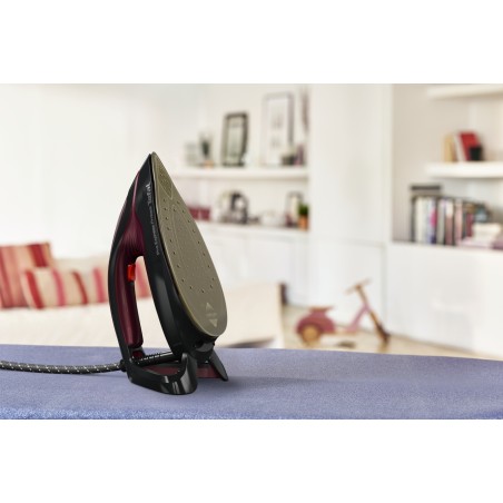 Tefal Pro Express Protect GV9230 Dampstrygejern 2600W Sort Rød